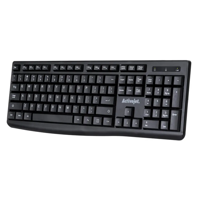 Безжична батерия Activejet K-3803SW Keyboard захранвана