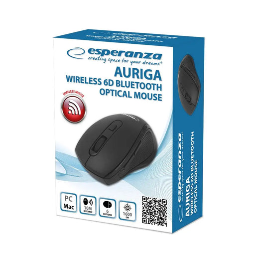 Безжична Bluetooth 6D мишка Esperanza EM128K черна