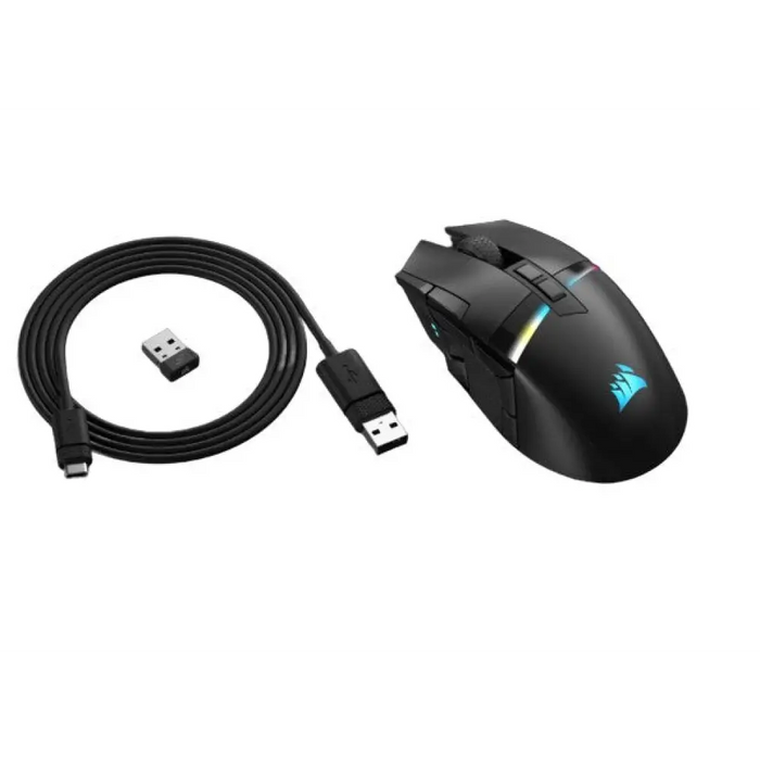Безжична блутут мишка Corsair DARKSTAR RGB Черен