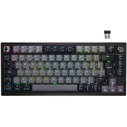 Безжична клавиатура Corsair K65 Plus Черен Испанска Qwerty
