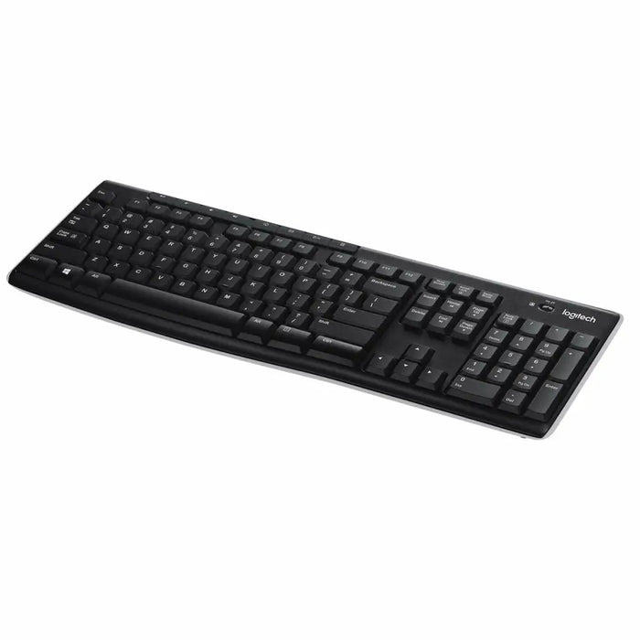 Безжична клавиатура Logitech K270 Черен Испанска Qwerty 2.4