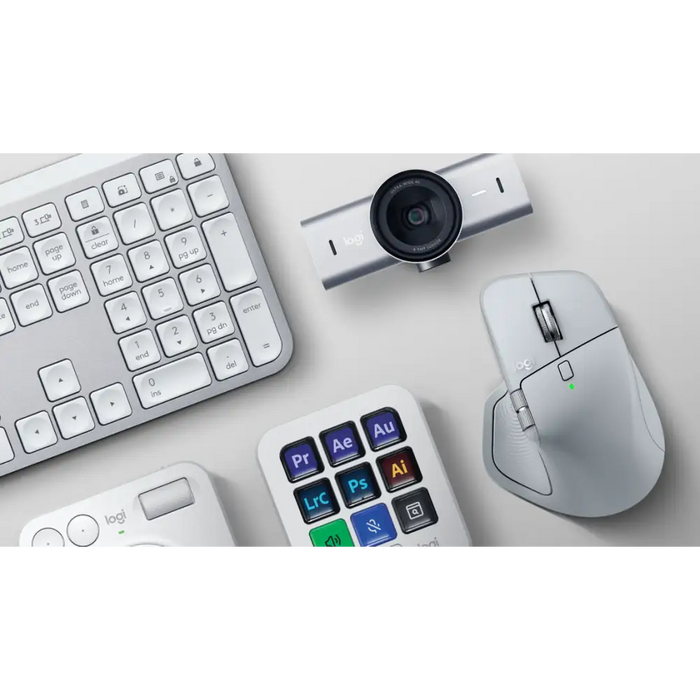 Безжична лазерна мишка LOGITECH MX MASTER 4 Pale Gray