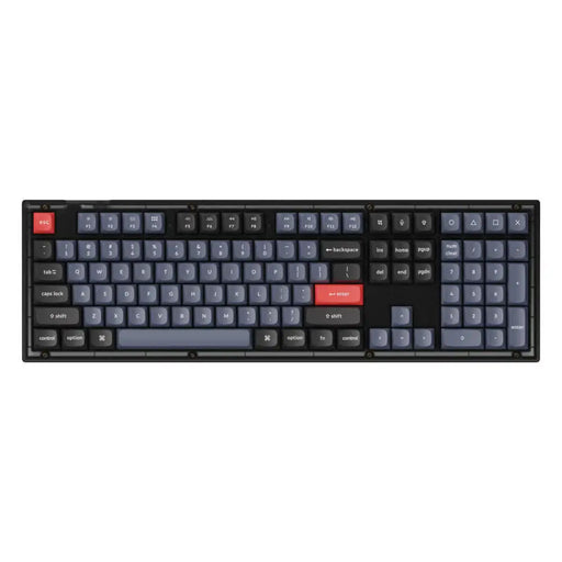 Безжична механична гейминг клавиатура Keychron V6 RGB Brown
