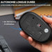 Безжична мишка Bluestork Office 25 Черен