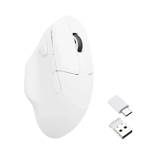 Безжична мишка Keychron M7 1000Hz Matte White