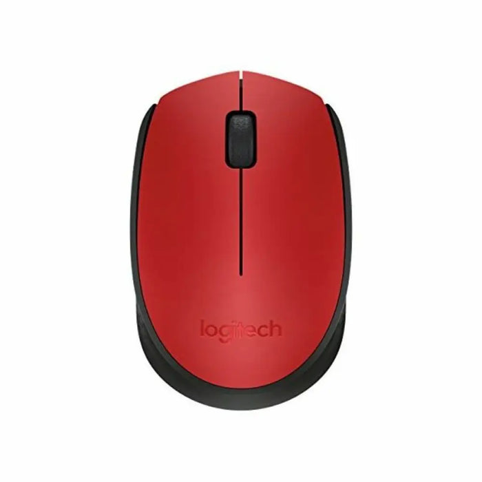 Безжична мишка Logitech M171 1000 dpi Черен Червен