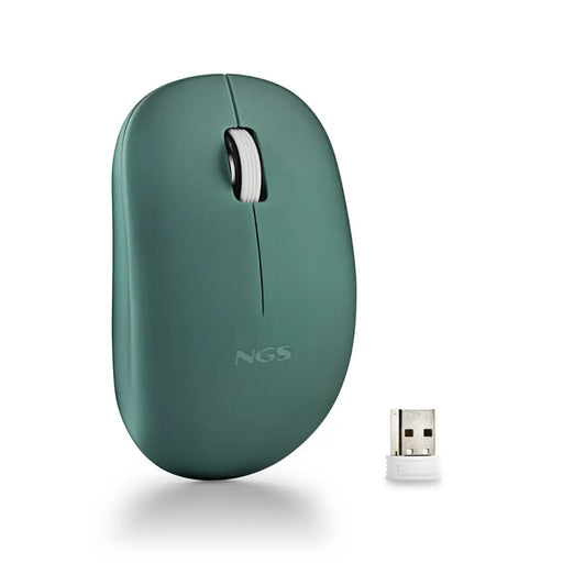Безжична мишка NGS FOGPROGREEN Зелен 1000 dpi (1 броя)