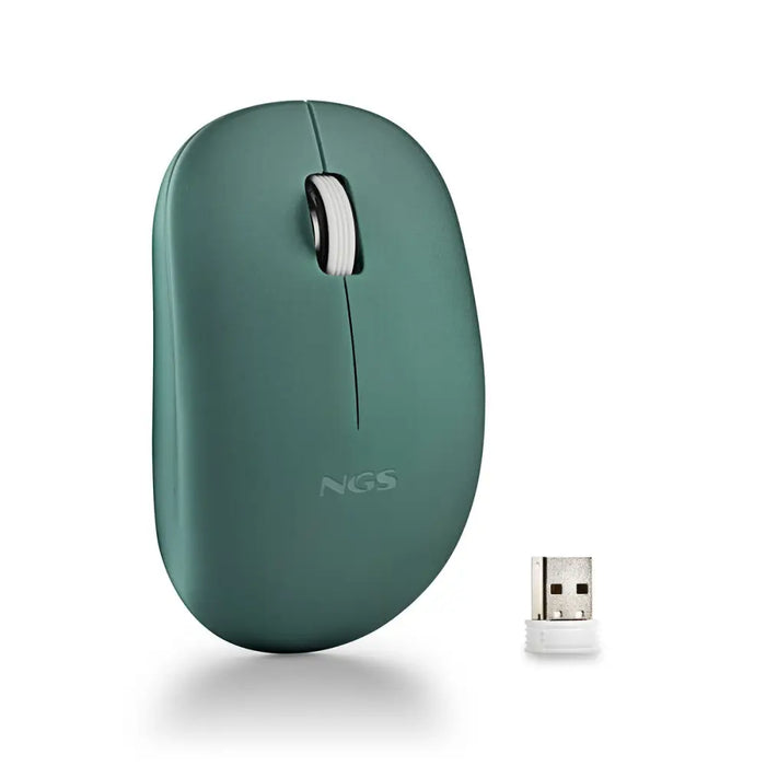 Безжична мишка NGS FOGPROGREEN Зелен 1000 dpi (1 броя)