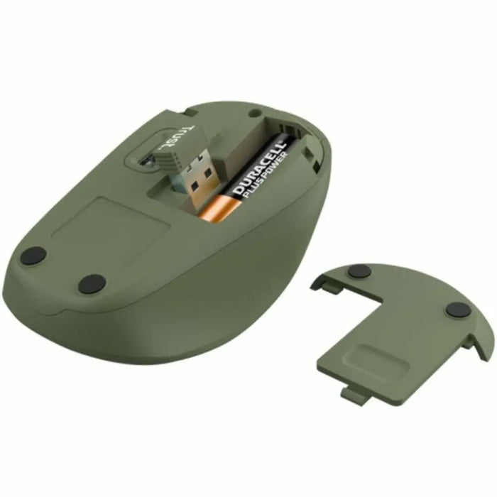 Безжична мишка Trust Yvi+ Silent Зелен 1600 dpi