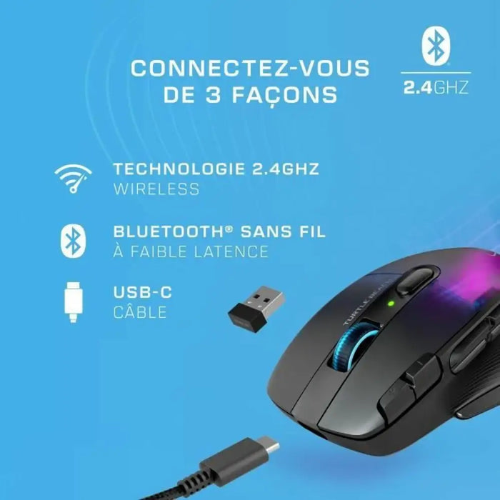 Безжична мишка Turtle Beach Kone XP Air Черен
