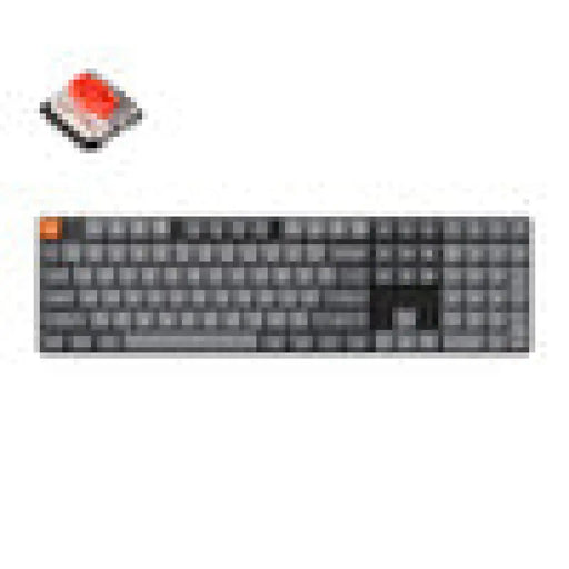 Безжична нископрофилна клавиатура Keychron K5 Max RGB Red