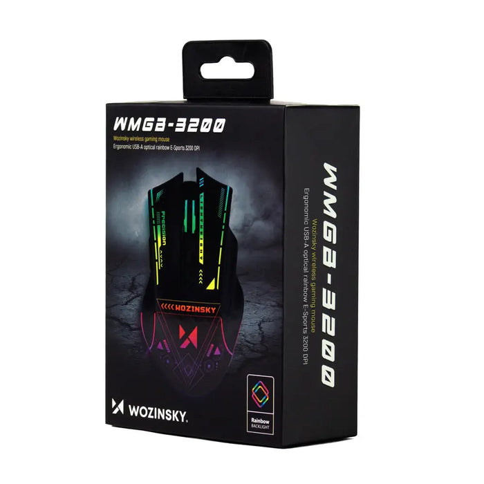 Безжична оптична геймърска мишка Wozinsky WMBB-3200