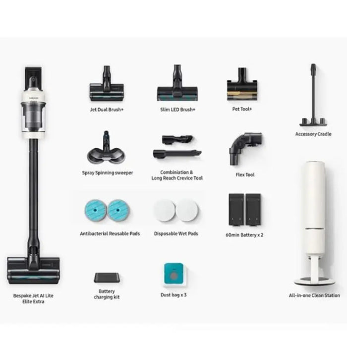 Безжична Прахосмукачка SAMSUNG AI Jet Lite VS80F28DLP/GE