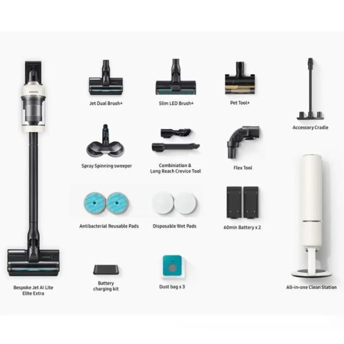 Безжична Прахосмукачка SAMSUNG AI Jet Lite VS80F28DES/GE