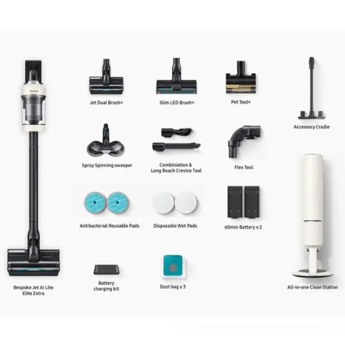 Безжична Прахосмукачка SAMSUNG AI Jet Lite VS80F28DGS/GE