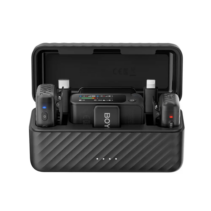 Безжична система микрофони All-in-One BOYA BOYAMIC 2