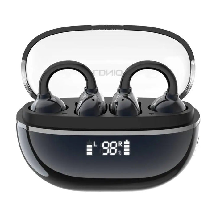 Безжични слушалки LDNIO T08 Bluetooth 5.4 IPX4 тъмносини
