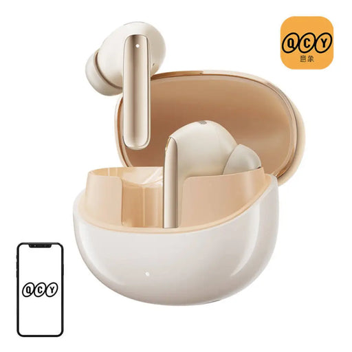Безжични слушалки MeloBuds Pro HT08 ANC Bluetooth 5.3 златни