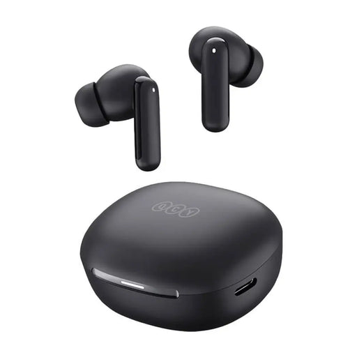 Безжични слушалки QCY MeloBuds HT16 Bluetooth 5.4 IPX4 черни