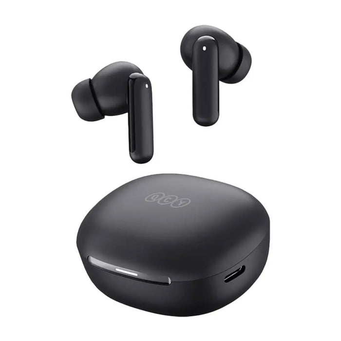 Безжични слушалки QCY MeloBuds HT16 Bluetooth 5.4 IPX4 черни