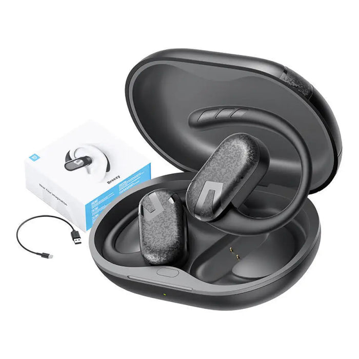 Безжични слушалки Soundpeats Breezy Bluetooth 5.3 IPX5 черни