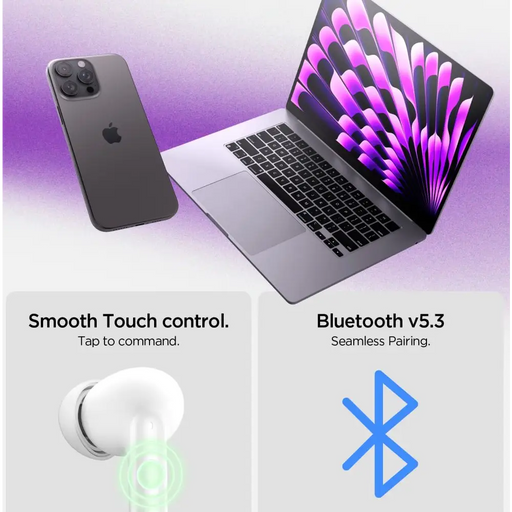 Безжични слушалки Spigen SA2400 ANC - черни