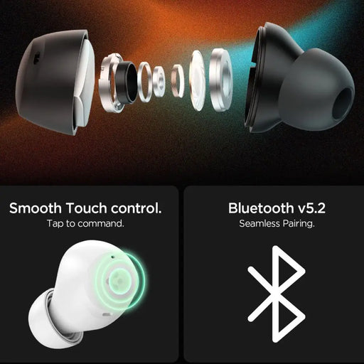 Безжични слушалки Spigen SA2401 ANC Pro - черни