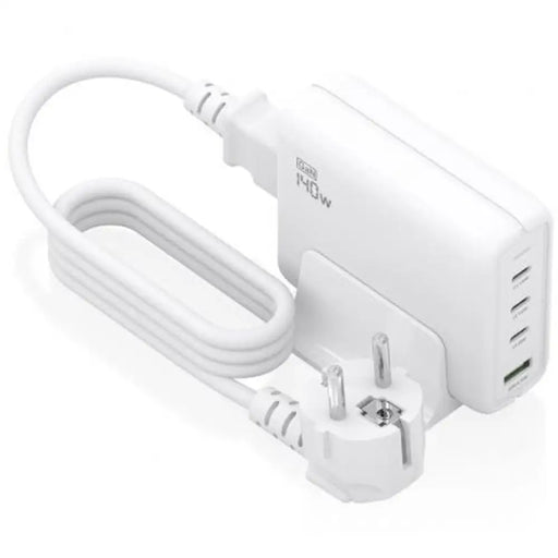 Безжично зарядно Aisens ASCH-140W4P055-W Бял 140 W