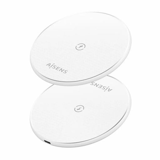 Безжично зарядно Aisens ASCH-15W1WC057-W Бял 15 W