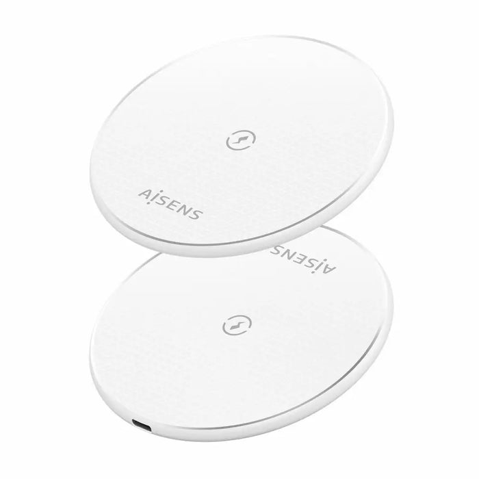 Безжично зарядно Aisens ASCH-15W1WC057-W Бял 15 W