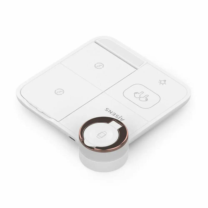 Безжично зарядно Aisens ASCH-15W4WC061-W 15 W Бял
