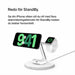 Безжично зарядно Belkin WIZ009VFWH-V2 Бял