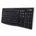 Безжична клавиатура Logitech K270 Черен Испанска Qwerty 2.4