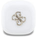 Безжични слушалки Guess 4G Metal Logo TWS - бели