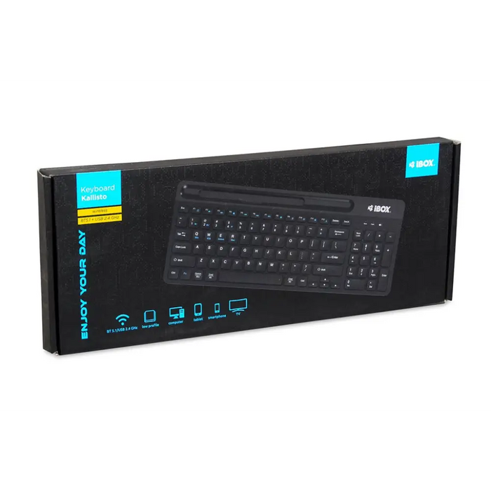 Безжична клавиатура IBOX Kallisto BT/2.4GHZ
