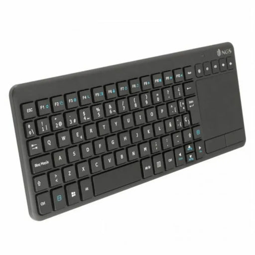 Безжична клавиатура NGS TV Warrior Черен Испанска Qwerty