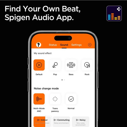 Безжични слушалки Spigen SA2403 ANC Pro - черни