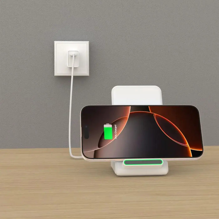 Безжично зарядно Tech-Protect QI15W-A40 - бяло