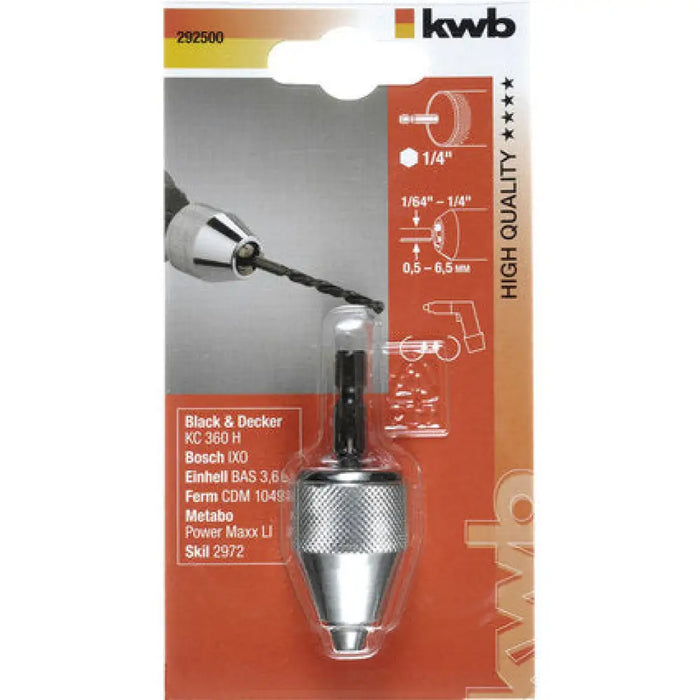 БЕЗКЛЮЧОВ ПАТРОННИК KWB