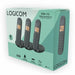 Безжичен телефон Logicom ILOA 350 TRIO Черен