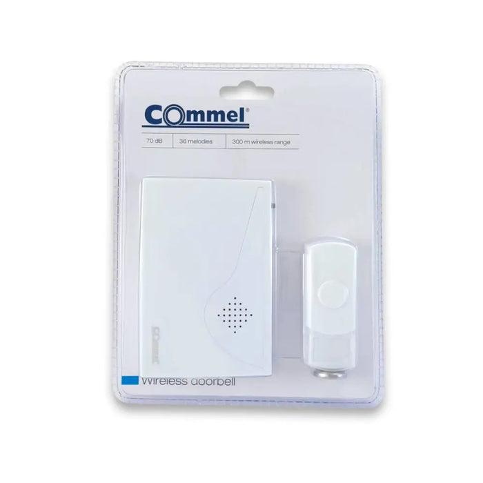 БЕЗЖИЧЕН ЗВЪНЕЦ БЯЛ 300М COMMEL