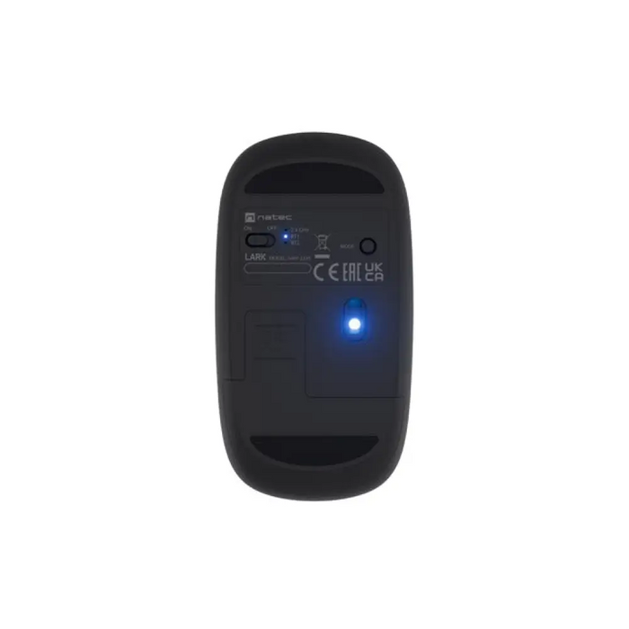 Безжична мишка Natec Lark 4000DPI BT 5.0 безшумна синя