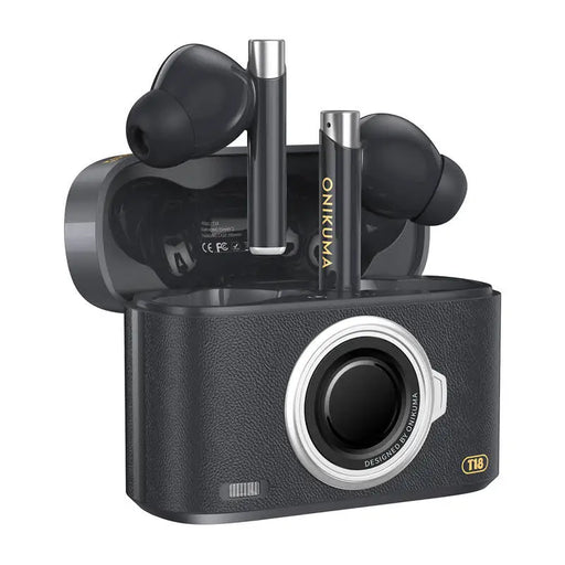 Безжични слушалки ONIKUMA T18 Bluetooth 5.3 черни