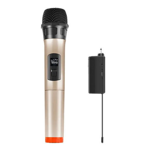Безжичен динамичен микрофон UHF PULUZ PU628J 3.5mm златист