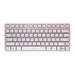 Безжична клавиатура CHERRY KW 7100 MINI BT Bluetooth Розова
