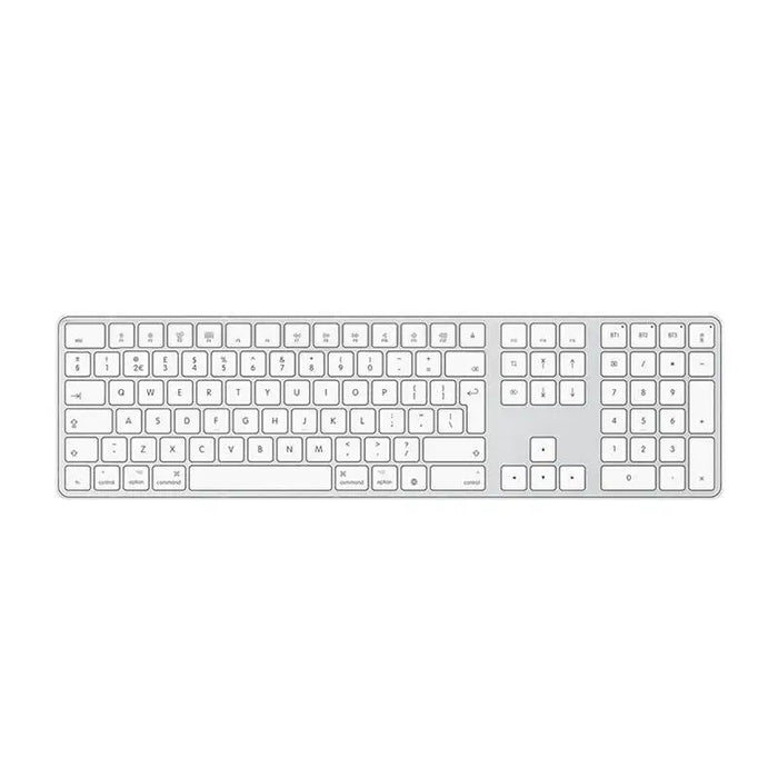 Безжична клавиатура Omoton KB515 BT 450mAh бяла
