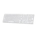 Безжична клавиатура Omoton KB515 BT 450mAh бяла