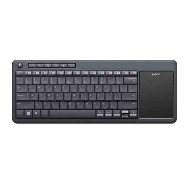 Безжична клавиатура Rapoo K2600 2.4 GHz Multimedia Черен