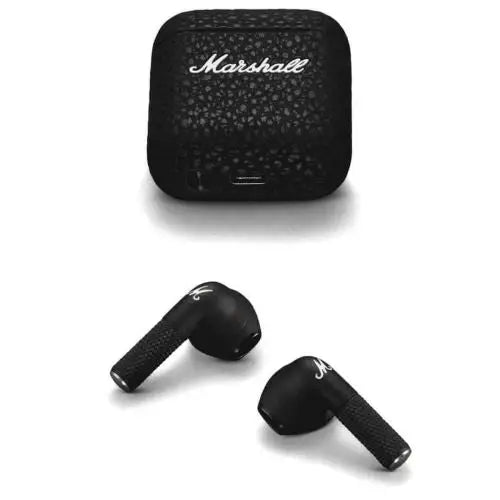 Безжични Bluetooth слушалки Marshall Minor III BT цвят черен