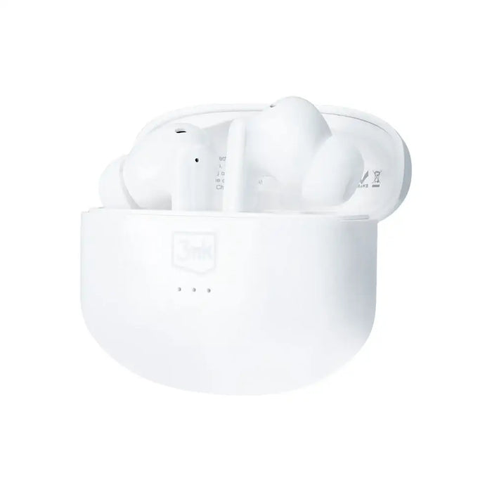 Безжични слушалки 3mk LifePods Bluetooth 5.3 ANC бели
